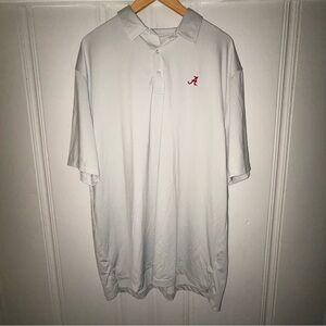 University of Alabama Crimson Tide TuskWear Men’s xxl Logo Performance Polo